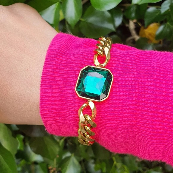 Green stone bracelet - Picture 1 of 5